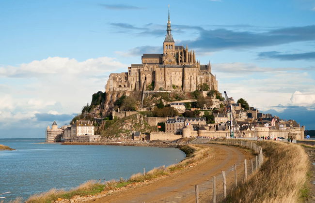 Ingresso da abadia do Mont Saint-Michel - Foto 1