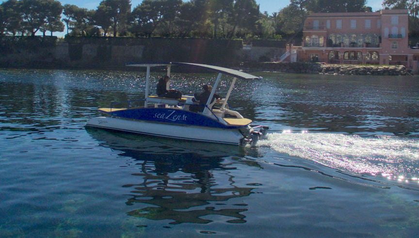 Passeio de barco privado pela Costa Azul