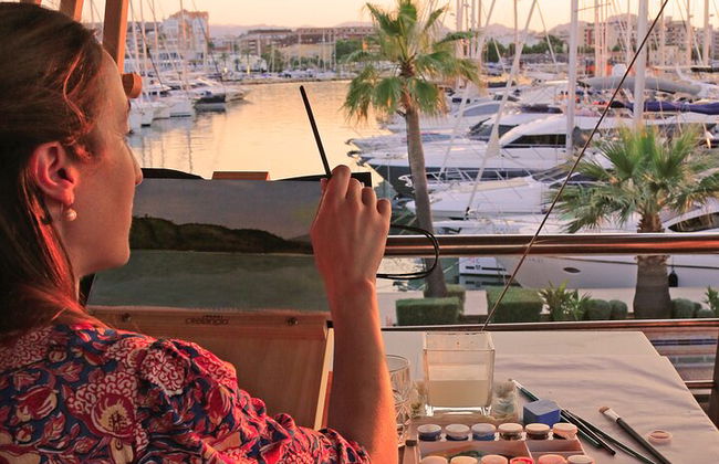 Private Experience Painting and Gastronomy in Denia Sea Sunset - Foto 1
