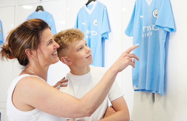 Excursão dos bastidores do Manchester City FC do Estádio Etihad - Foto 13