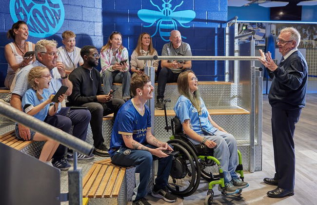 Excursão dos bastidores do Manchester City FC do Estádio Etihad - Foto 10