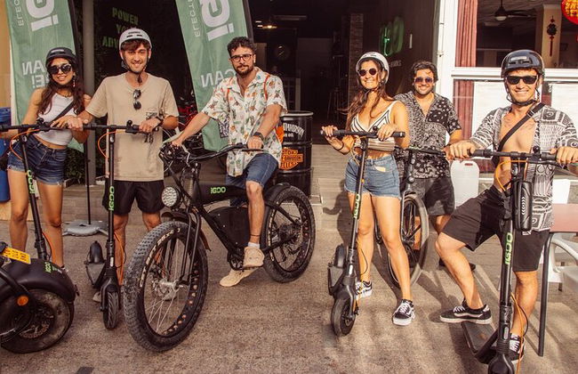 Encontre o pato em Benidorm andando de scooter elétrica - Foto 2