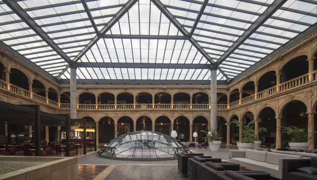 Entrada al balneario Castilla Termal Burgo de Osma - Foto 3