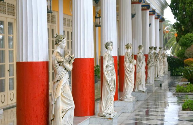 Palais d'Achille, Paleokastritsa et Vieille Ville - Visite Privée - Photo 7