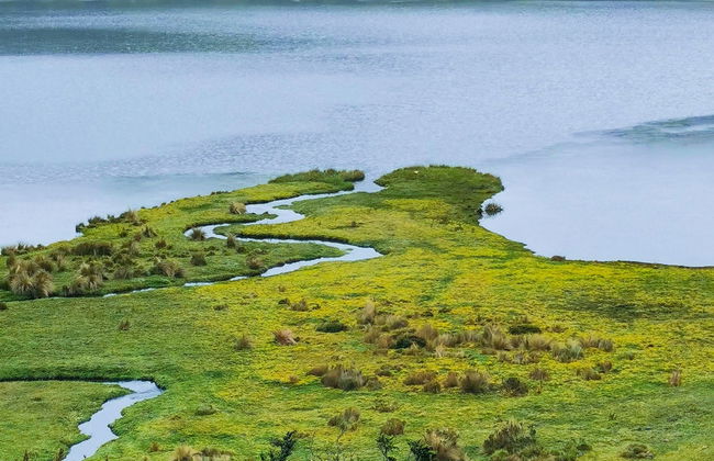 Trilha pela lagoa Luspa - Foto 6