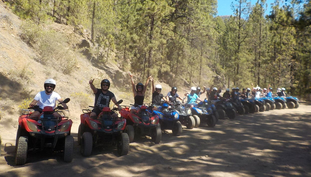 Teide Quad Bike Tour from Southern Tenerife - Foto 1