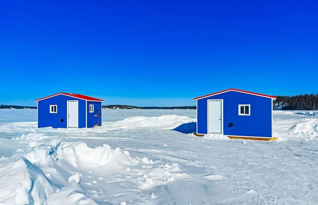 Pesca en el hielo en el Great Slave Lake - Foto 8