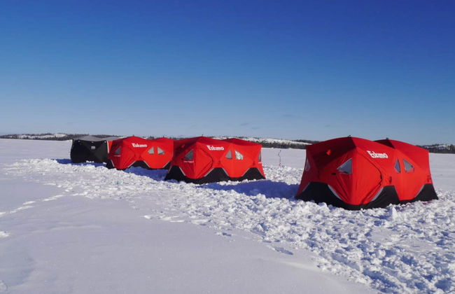 Pesca en el hielo en el Great Slave Lake - Foto 6