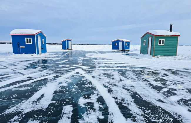 Pesca en el hielo en el Great Slave Lake - Foto 13