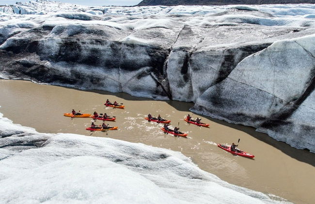 Tour en kayak por el glaciar Vatnajökull - Foto 3