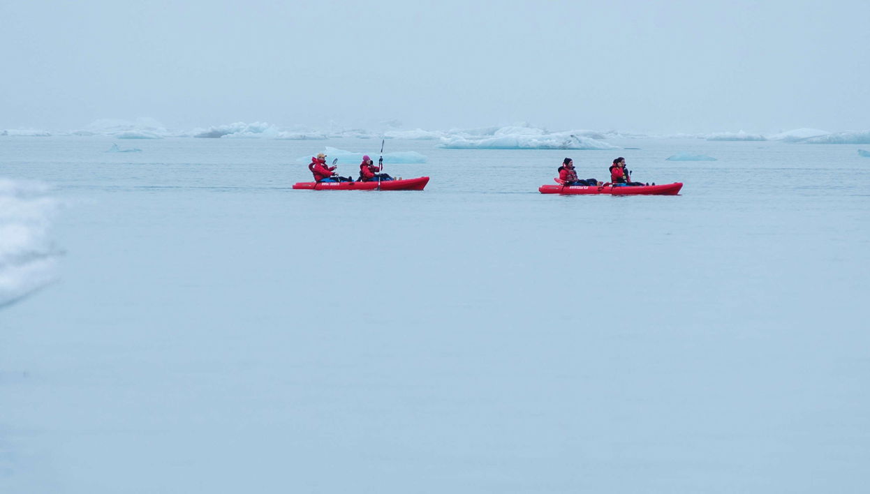 Vatnajökull Glacier Kayak Tour