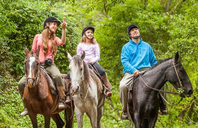 Balade à cheval dans la Réserve Naturelle de San Lorenzo - Photo 2