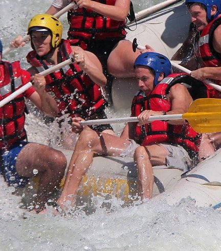 Foto de Rafting en el río Zambeze