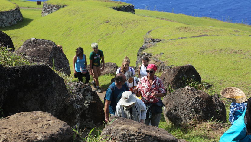 Excursion à Orongo et au volcan Rano Kau - Photo 2