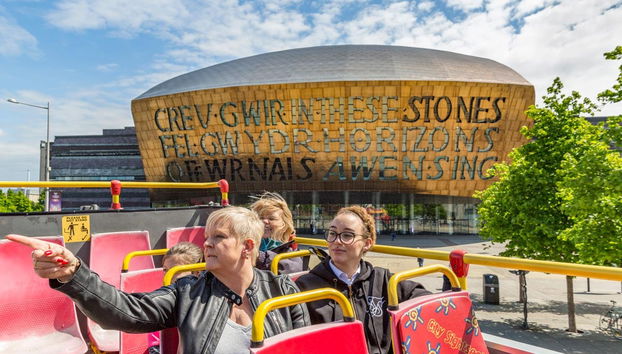Ônibus turístico de Cardiff - Foto 3