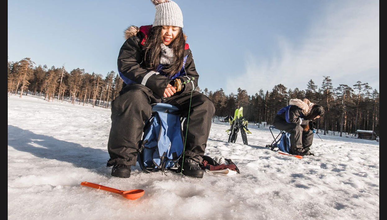 Ice Fishing in Rovaniemi - Photo 1