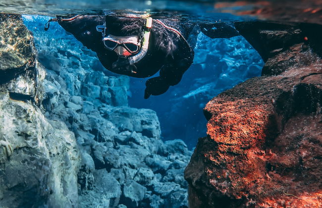 Snorkel en la fisura de Silfra - Foto 5