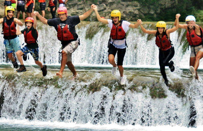 Rappel and Waterfall Jumping in the Huasteca Cascades - Photo 7