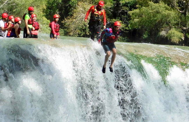 Rappel and Waterfall Jumping in the Huasteca Cascades - Photo 8
