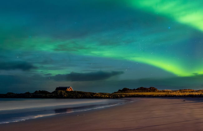 Tour fotografico dell'aurora boreale a Gimsøya - Foto 7