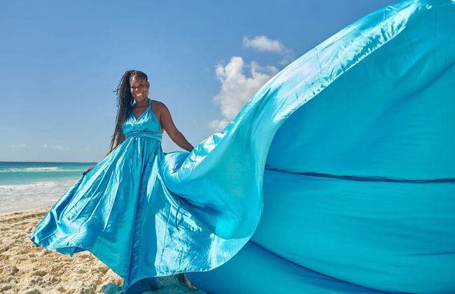 Séance photo professionnelle sur les plages de la mer des Caraïbes - Session privée - Photo 6