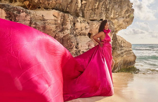 Séance photo professionnelle sur les plages de la mer des Caraïbes - Session privée - Photo 2
