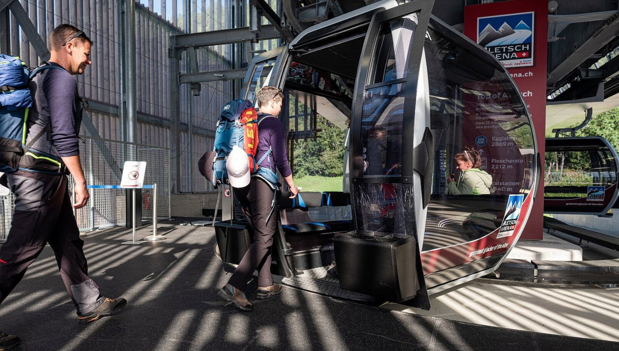 Teleférico de Aletsch - Foto 1