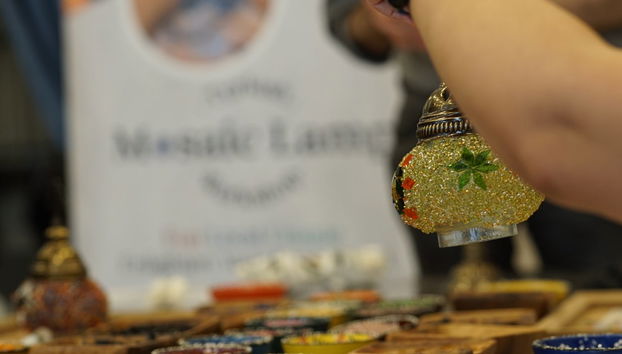 Taller de lámparas turcas en Estambul - Foto 2