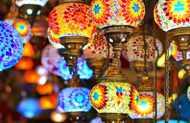 Taller de lámparas turcas en Estambul - Foto 7