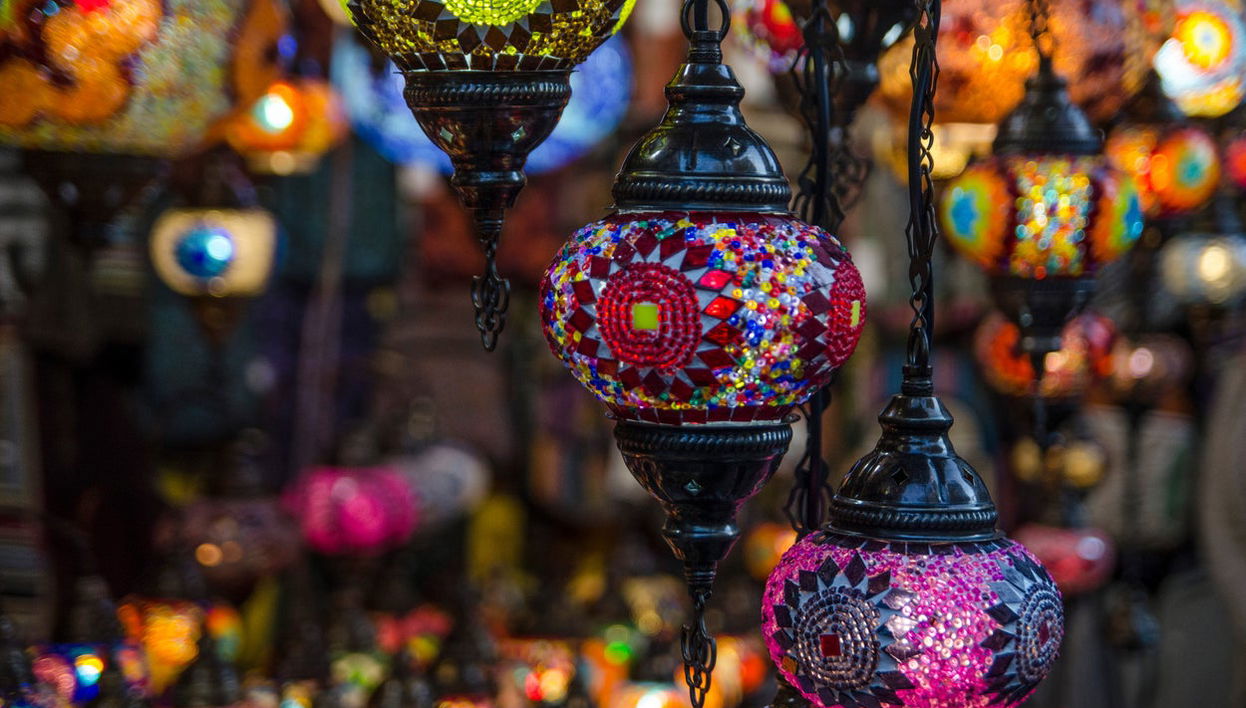 Taller de lámparas turcas en Estambul - Foto 1