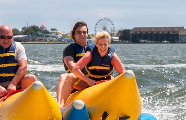Balade en banana boat à Ocean City - Photo 8