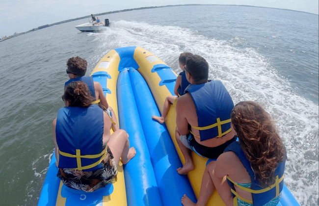 Balade en banana boat à Ocean City - Photo 4