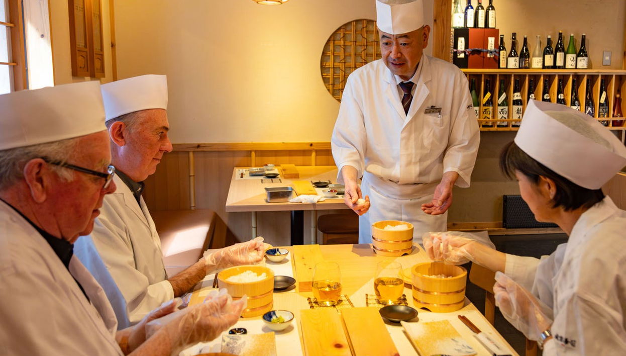 Taller de sushi en Tokio - Foto 1