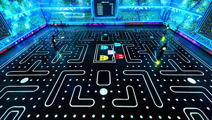 Experiencia para jugar PAC MAN en la vida real - Foto 1