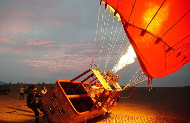 Paseo en globo por el desierto de Ras al Khaimah al amanecer - Foto 5
