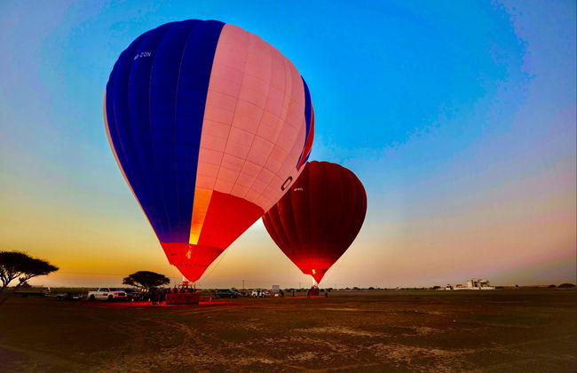 Paseo en globo por el desierto de Ras al Khaimah al amanecer - Foto 3