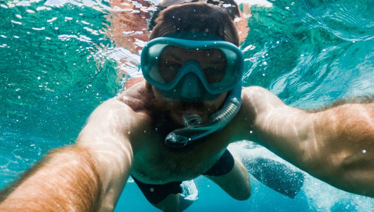 Snorkeling dans le parc naturel de Porto Conte