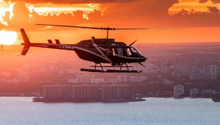 Vol en hélicoptère au-dessus de Miami