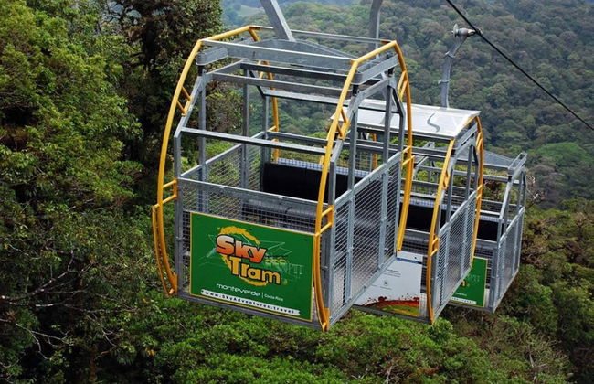 Sky Tram de Monteverde + Tirolesa - Foto 2