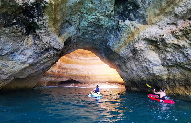 Kayak dans les grottes de Benagil - Photo 3