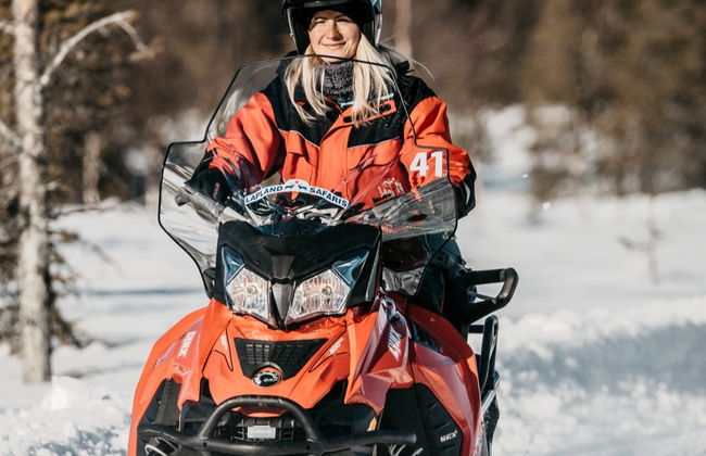 Paseo en moto de nieve por Äkäslompolo - Foto 5