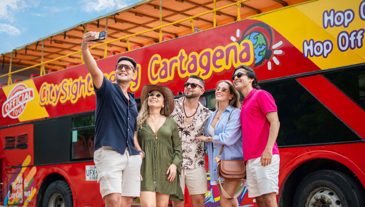 El tour panorámico más famoso de Cartagena te espera. Recorre lo