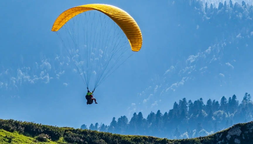 Gijon Tandem Paragliding Flight