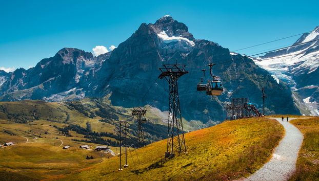 Téléphérique au Mont First - Photo 5