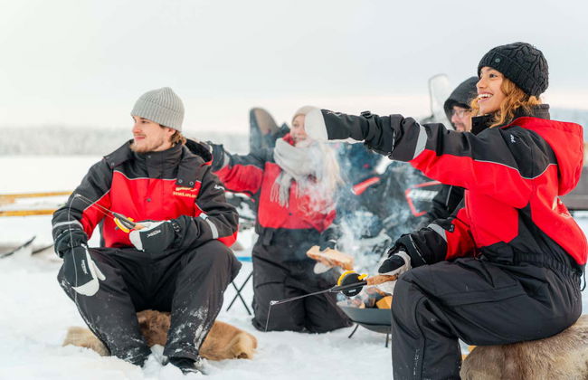 Paseo en moto de nieve + Pesca en el hielo - Foto 1
