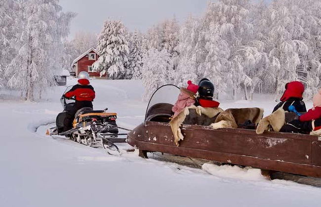 Paseo en moto de nieve + Pesca en el hielo - Foto 4