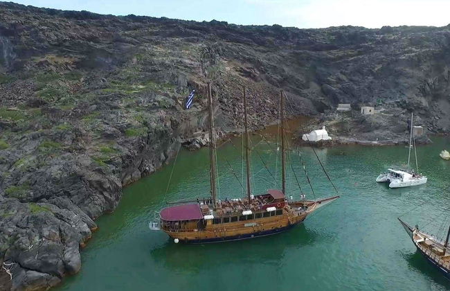 Santorini Sunset Cruise + Dinner - Photo 3