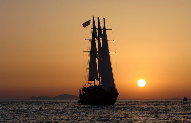 Santorini Sunset Cruise + Dinner - Photo 2