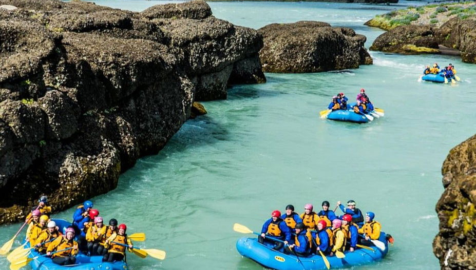 Rafting no rio Hvitá - Foto 1