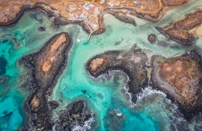 Ferry à ilha de Lobos saindo do sul de Fuerteventura - Foto 1